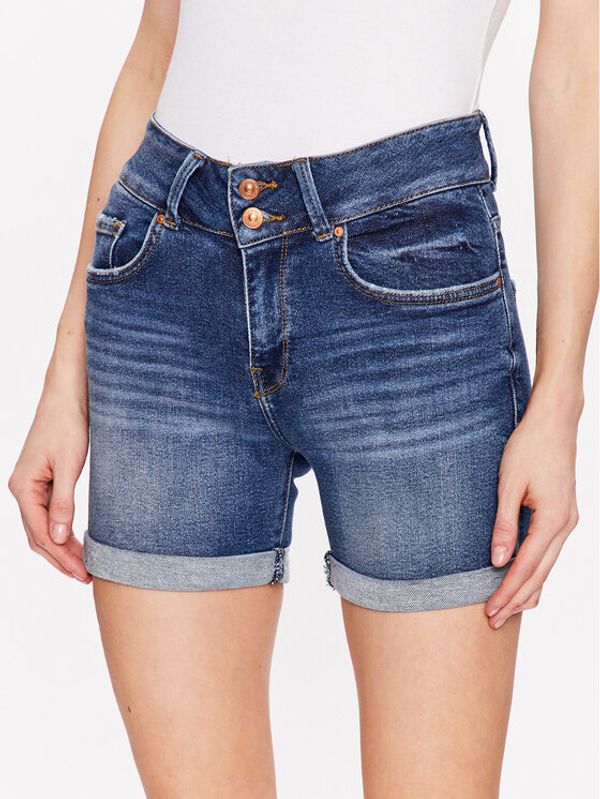 LTB LTB Jeans kratke hlače Becky X 60645 15094 Modra Slim Fit