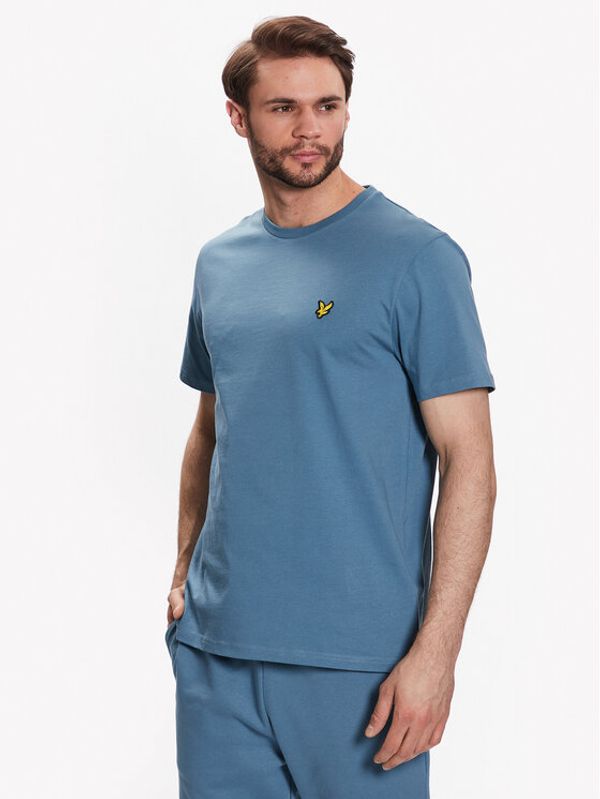 Lyle & Scott Lyle & Scott Majica Plain T-Shirt TS400VOG Modra Regular Fit