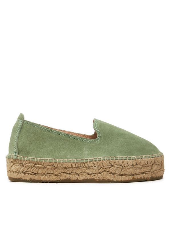 Manebi Manebi Espadrile Hamptons Double Sole Espadrilles R 6.6 D0 Zelena