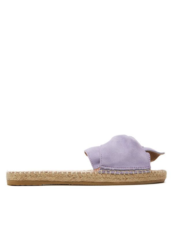 Manebi Manebi Espadrile Hamptons Sandals With Knot W 1.3 JK Vijolična