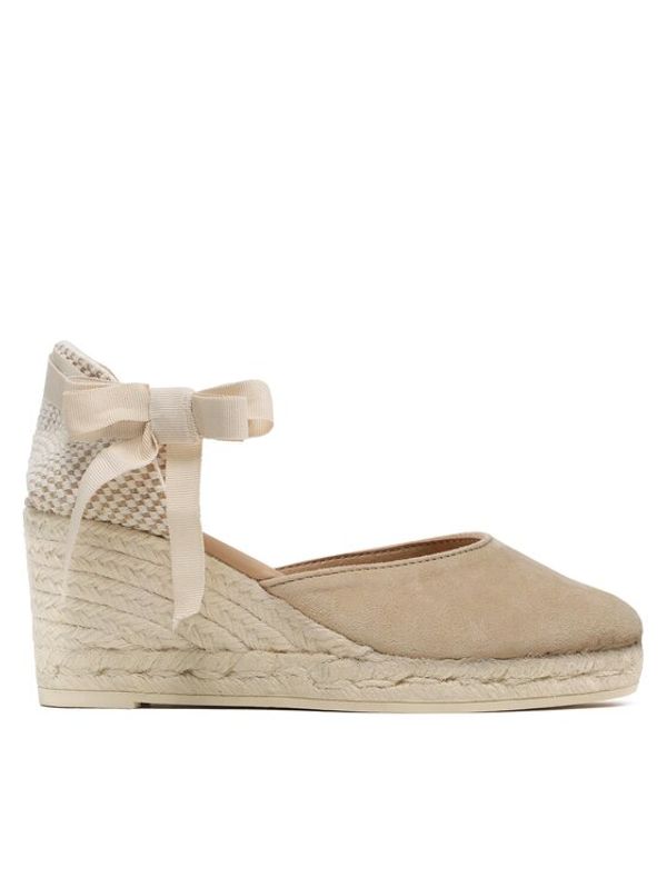 Manebi Manebi Espadrile Low Wedge Espadrilles M 1.1 WL Bež