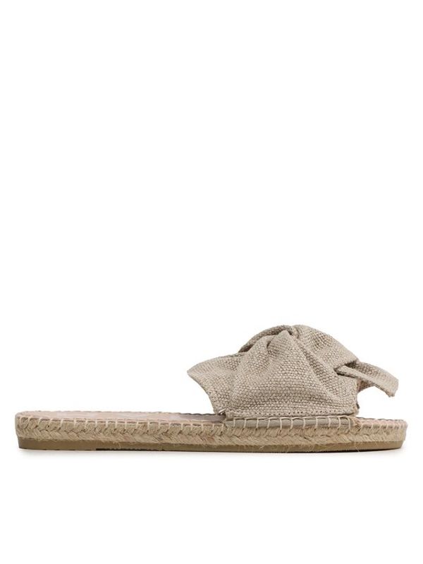 Manebi Manebi Espadrile Oragnic Hemp Sandals With Knnot O 7.1 JK Bež