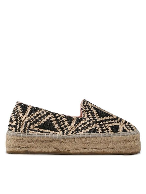 Manebi Manebi Espadrile Raffia Pattern Double Sole Espadriles G 5.2 D0 Bež