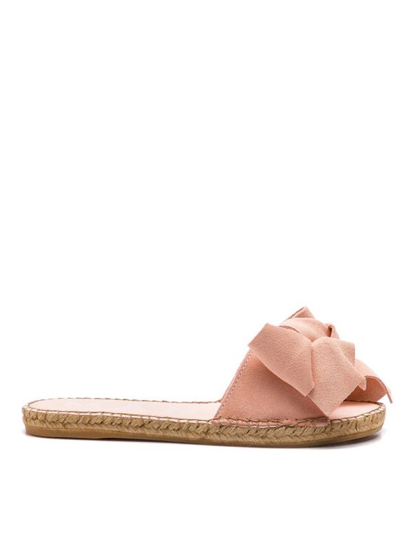 Manebi Manebi Espadrile Sandals With Bow W 1.4 J0 Roza