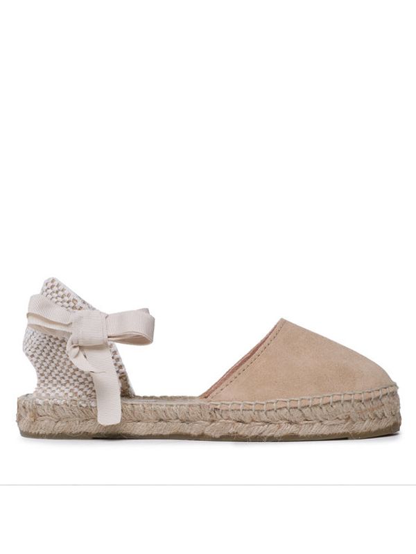 Manebi Manebi Espadrile Suede Flat Valenciana Espadrilles K 1.1 P0 Bež