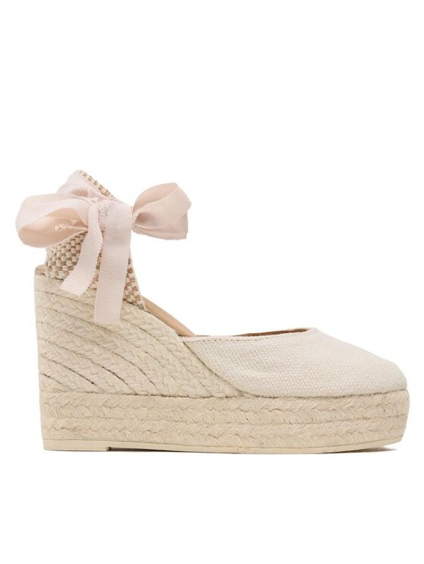 Manebi Manebi Espadrile Wedge Espadrilles 7.0 WV O Écru