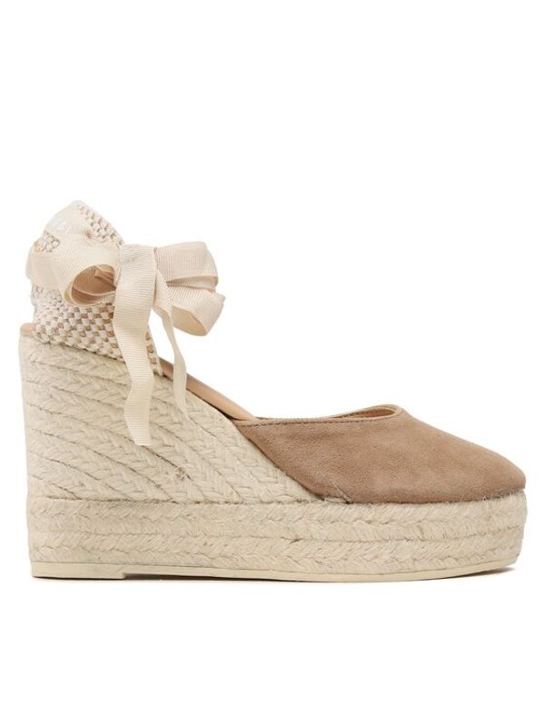 Manebi Manebi Espadrile Wedge Espadrilles W 1.9 WV Rjava