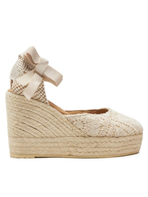 Manebi Manebi Espadrile Yucatan Wedge Espadrilles G 0.3 WV Bež