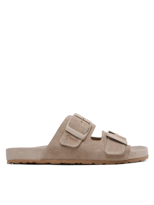 Manebi Manebi Natikači Suede Traveler Nordic Sandals W 1.9 RT Rjava