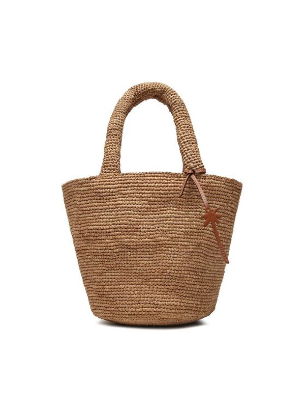 Manebi Manebi Ročna torba Summer Bag Medium V 2.2 AN Rjava