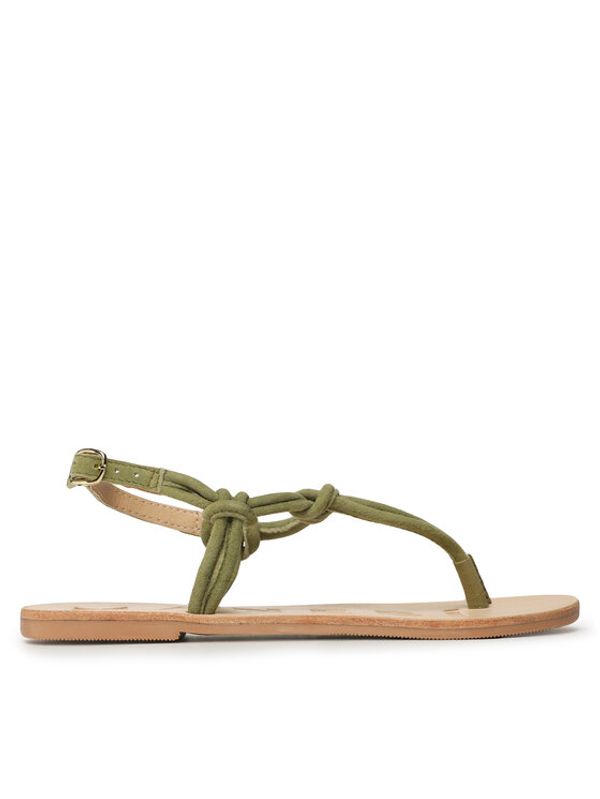 Manebi Manebi Sandali Suede Leather Sandals V 2.0 Y0 Khaki