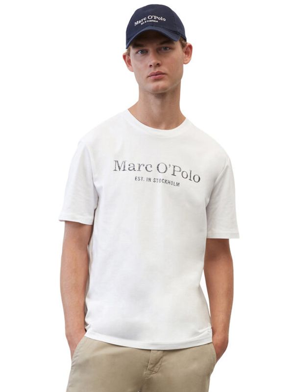 Marc O'Polo Marc O'Polo Majica B21201251052 Bela Regular Fit