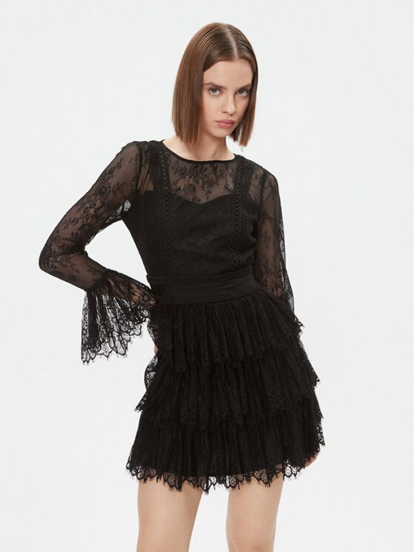 Marciano Guess Marciano Guess Cocktail obleka 3BGK61 6201A Črna Regular Fit