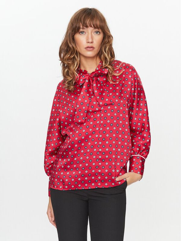 Marella Marella Bluza Mission 2331160938200 Rdeča Regular Fit