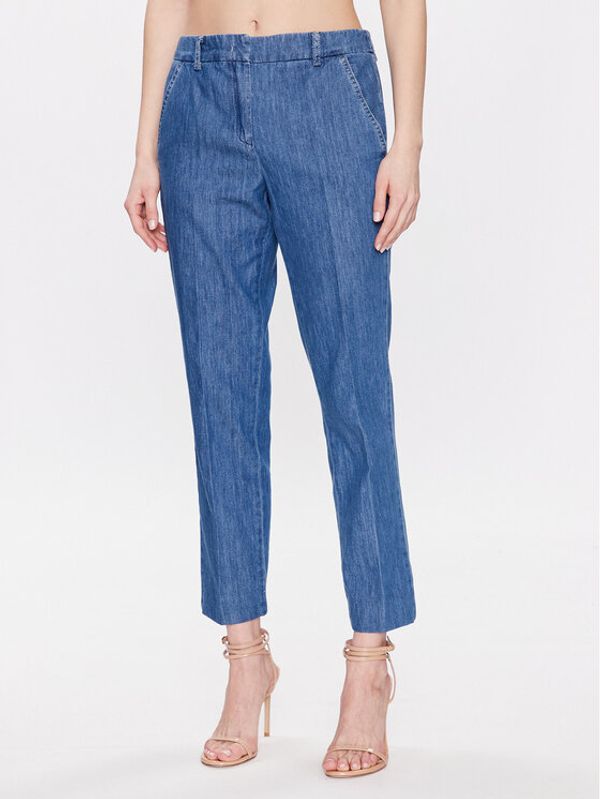 Marella Marella Jeans hlače Chino 2331811234 Modra Regular Fit