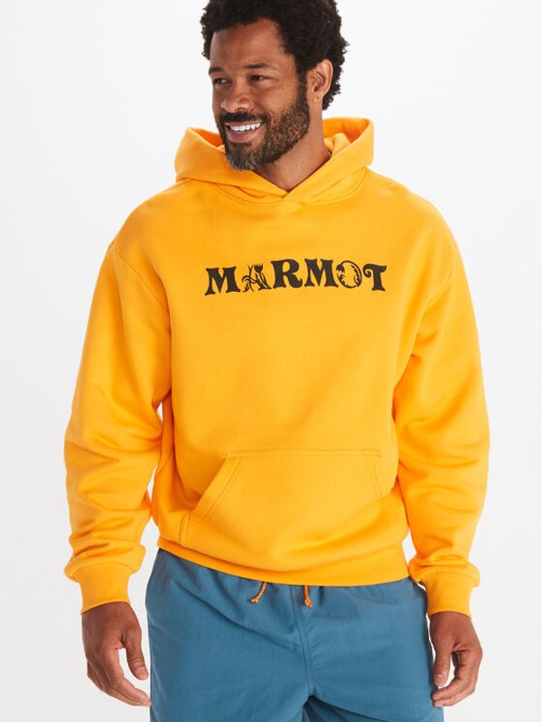 Marmot Marmot Jopa Earth Day Heavyweight Hoody M14124 Oranžna Regular Fit