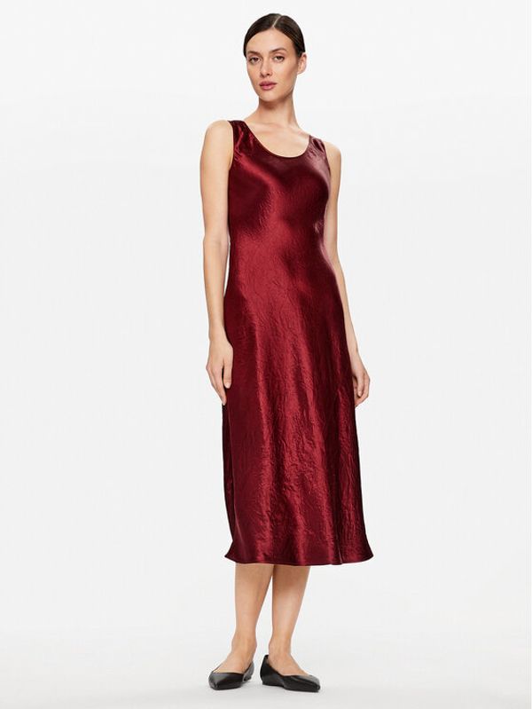 Max Mara Leisure Max Mara Leisure Cocktail obleka Talete 2332260136 Bordo rdeča Regular Fit