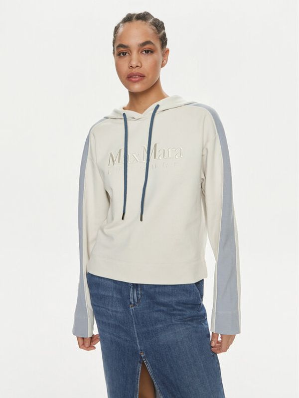 Max Mara Leisure Max Mara Leisure Jopa Stadio 2416921018 Écru Regular Fit