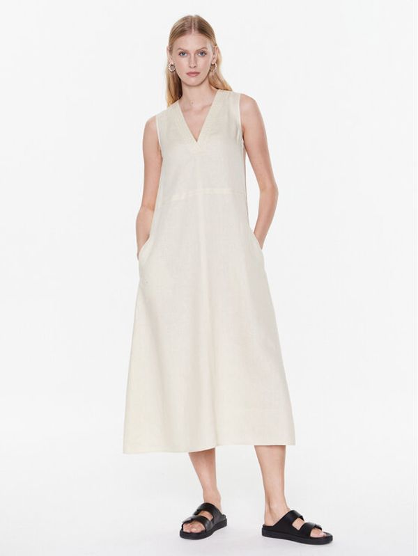 Max Mara Leisure Max Mara Leisure Vsakodnevna obleka Sofocle 23322103 Bež Relaxed Fit