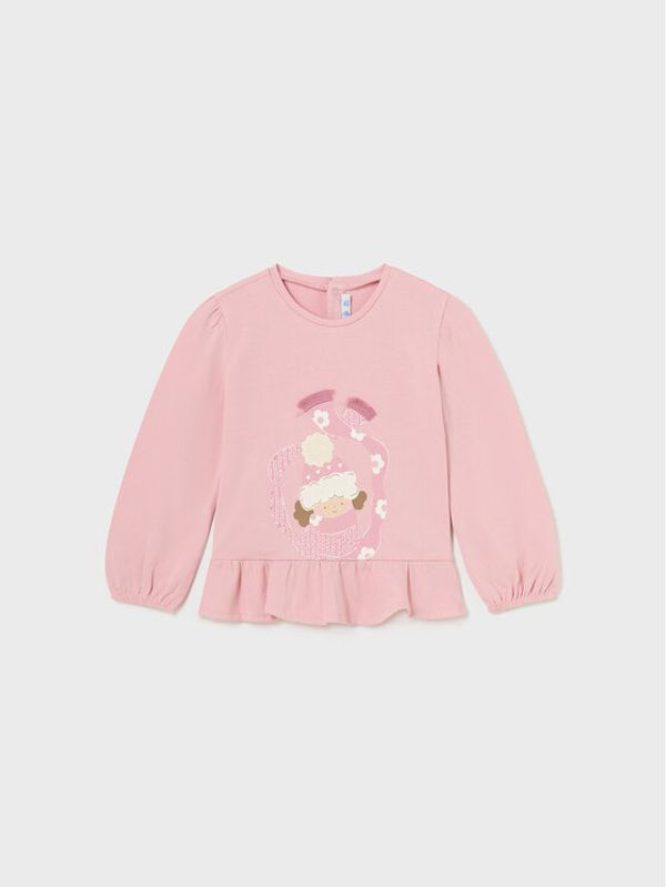 Mayoral Mayoral Bluza 2.009 Roza Regular Fit