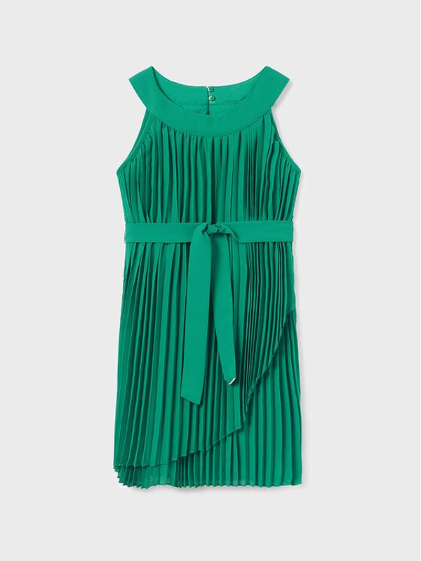 Mayoral Mayoral Elegantna obleka 6915 Zelena