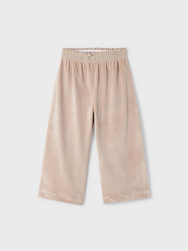 Mayoral Mayoral Hlače iz tkanine 4.512 Bež Regular Fit