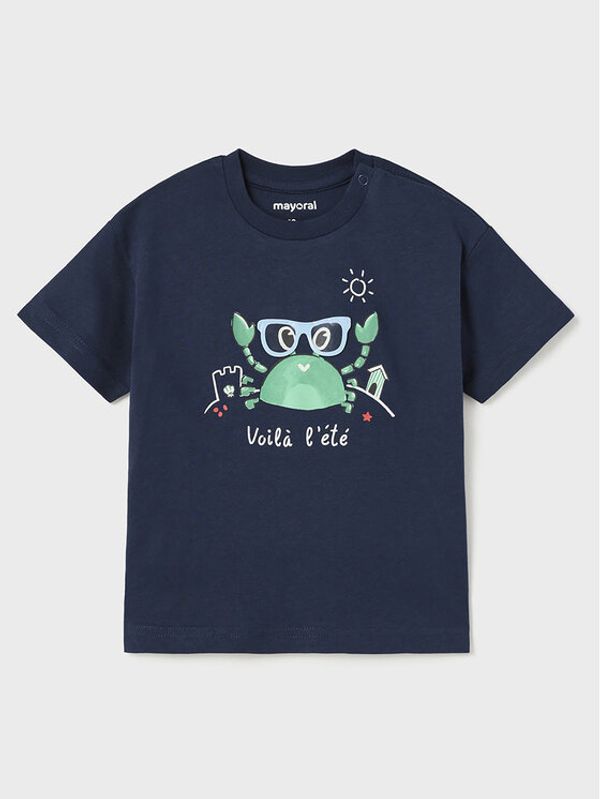 Mayoral Mayoral Majica 1026 Mornarsko modra Regular Fit