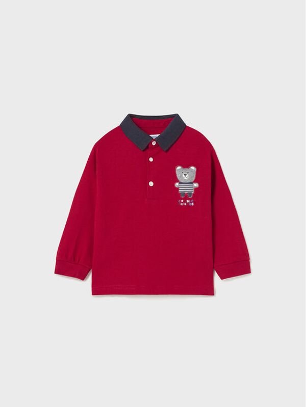 Mayoral Mayoral Polo majica 2.172 Rdeča Regular Fit