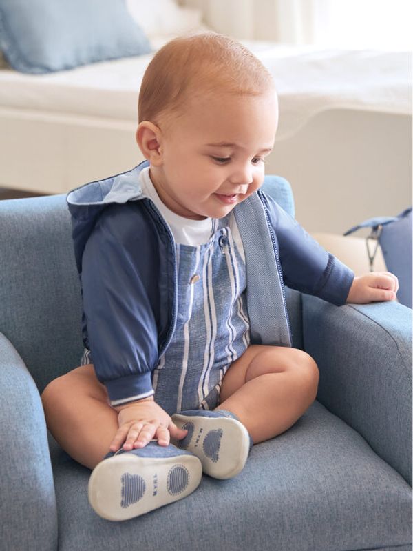 Mayoral Mayoral Prehodna jakna 1404 Modra Regular Fit