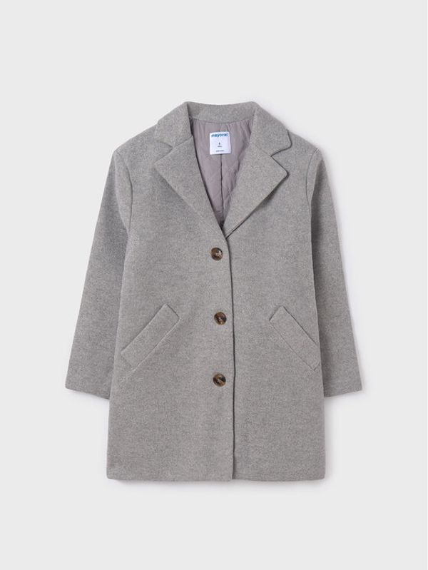 Mayoral Mayoral Prehodni plašč 7.407 Siva Regular Fit