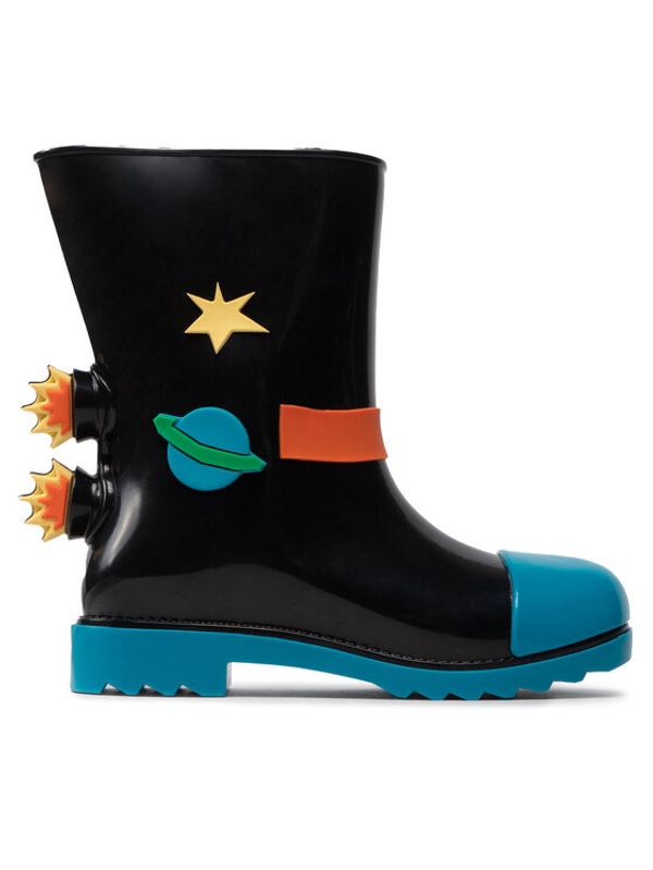 Melissa Melissa Gumijasti škornji Mini Melissa Rain Boot + Fabula 33677 Črna