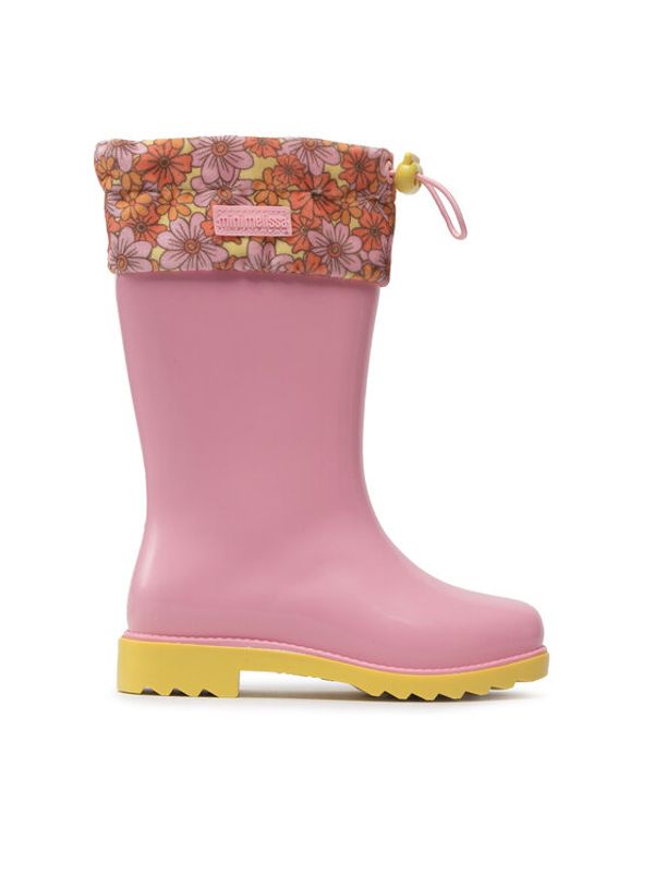 Melissa Melissa Gumijasti škornji Mini Melissa Rain Boot III Inf 33616 Roza