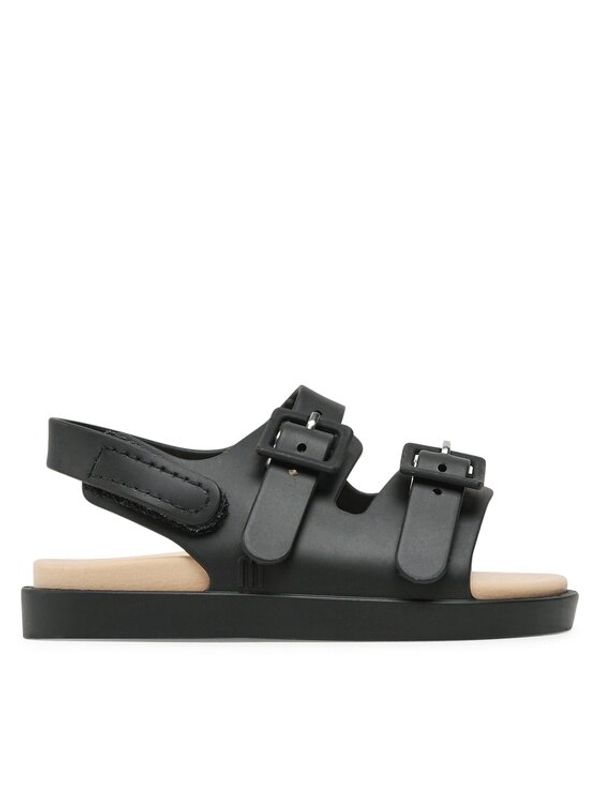 Melissa Melissa Sandali Mini Melissa Wide Sandal BB 33405 Črna