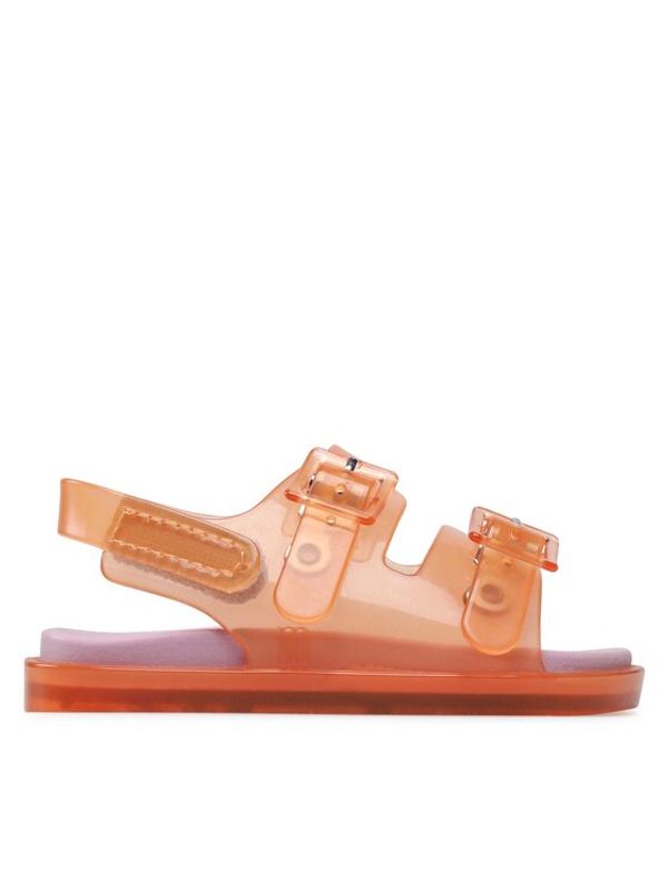 Melissa Melissa Sandali Mini Melissa Wide Sandal III 33405 Oranžna