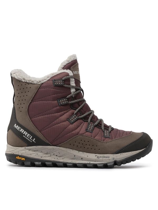 Merrell Merrell Škornji za sneg Antora Sneaker Boot Wp J066930 Bordo rdeča