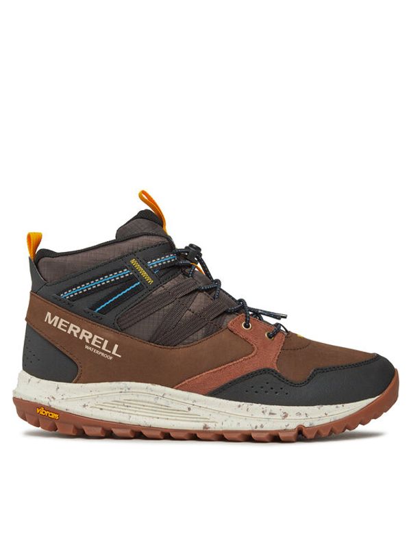 Merrell Merrell Trekking čevlji Nova Sneaker Boot Bungee Mid Wp J067111 Rjava