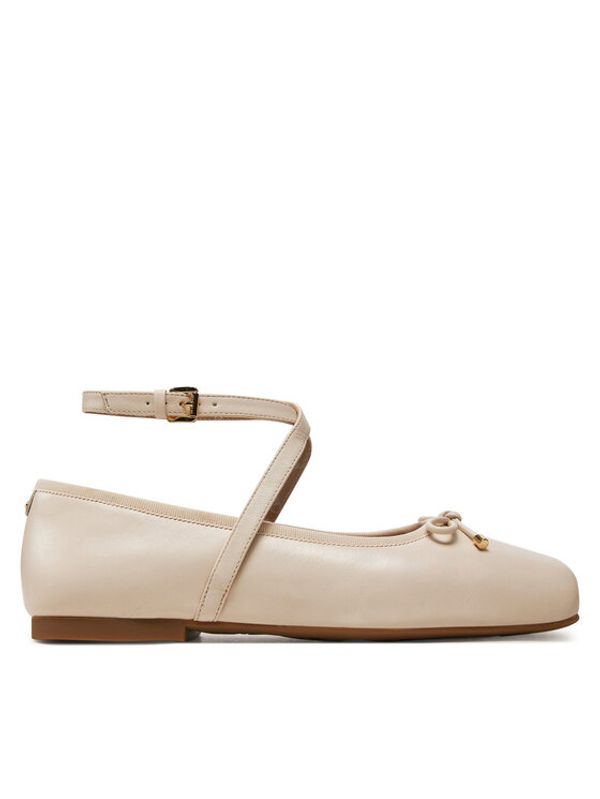 Michael Kors Michael Kors Balerinke Collette Leather Ballet Flat 40T4CTFP1L Bež