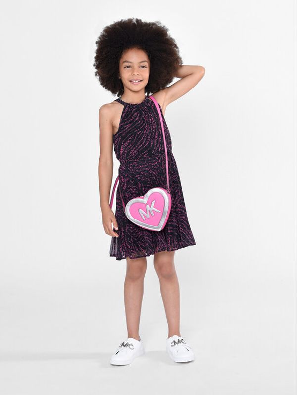 MICHAEL KORS KIDS MICHAEL KORS KIDS Elegantna obleka R12152 D Črna Regular Fit