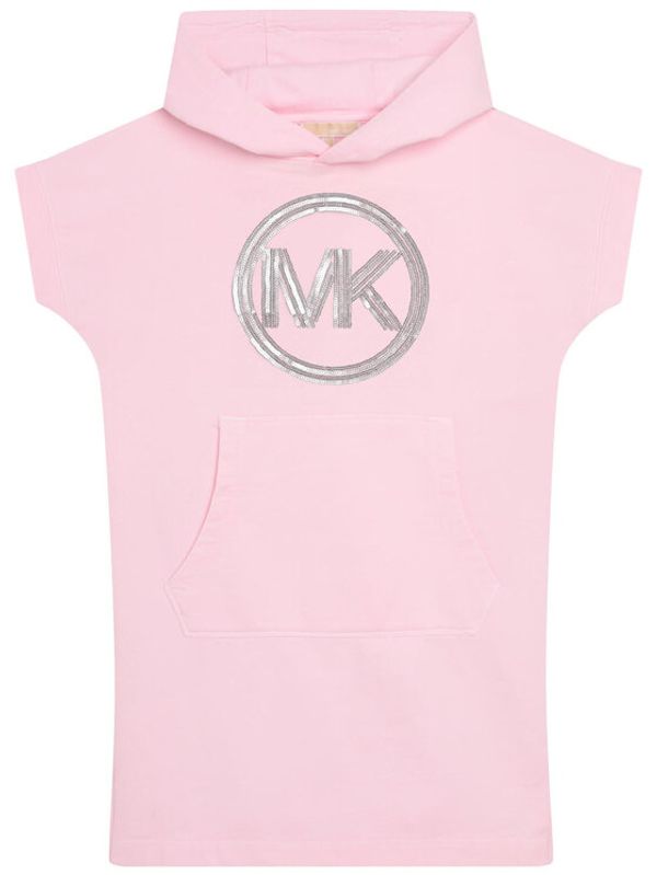 MICHAEL KORS KIDS MICHAEL KORS KIDS Pletena obleka R12140 S Roza Regular Fit