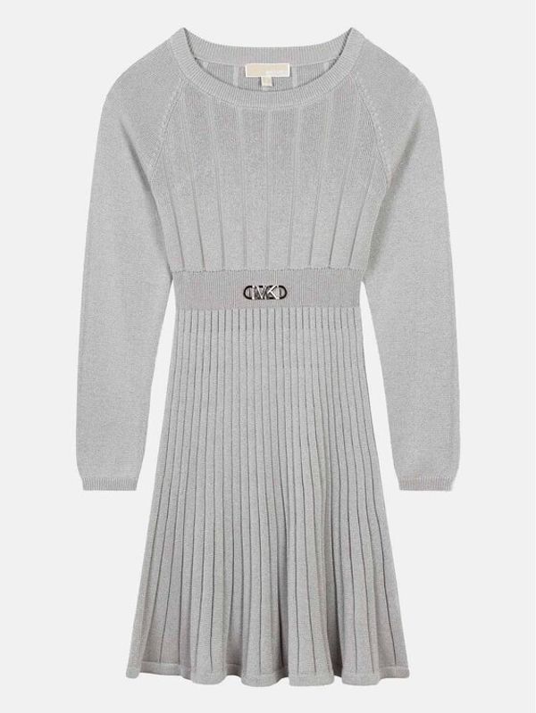 MICHAEL KORS KIDS MICHAEL KORS KIDS Pletena obleka R30169 M Siva Regular Fit