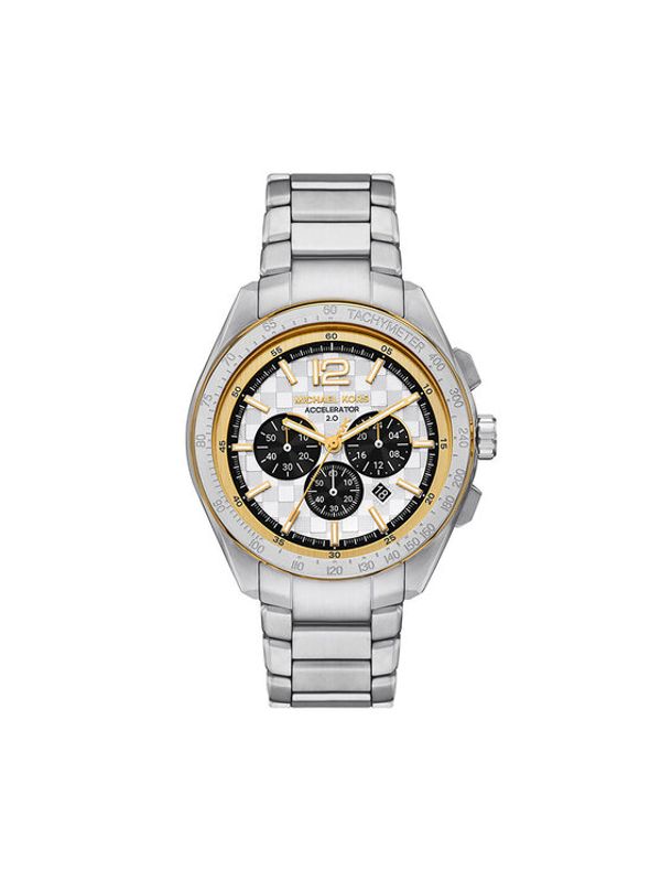 Michael Kors Michael Kors Ročna ura Accelerator MK9188 Srebrna