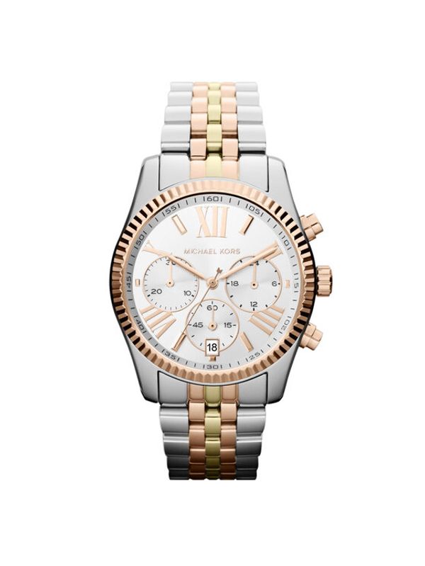 Michael Kors Michael Kors Ročna ura Lexington MK5735 Srebrna