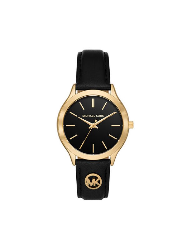 Michael Kors Michael Kors Ročna ura Silm Runaway MK7482 Črna