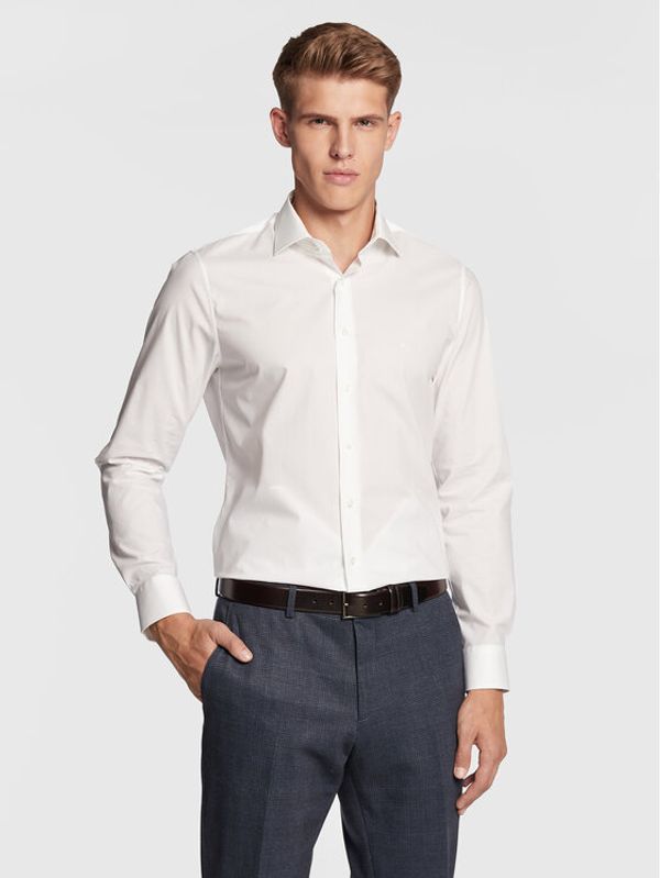 Michael Kors Michael Kors Srajca MD0MD90425 Bela Slim Fit