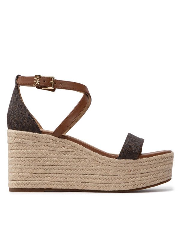 MICHAEL Michael Kors MICHAEL Michael Kors Espadrile Serena Wedge Espadrille 40S2SEMS1B Rjava