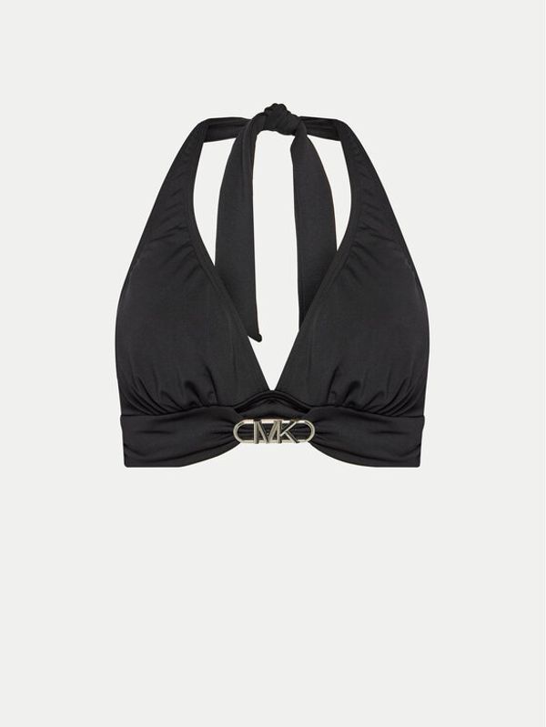 MICHAEL Michael Kors MICHAEL Michael Kors Gornji del bikini MM7M161 Črna