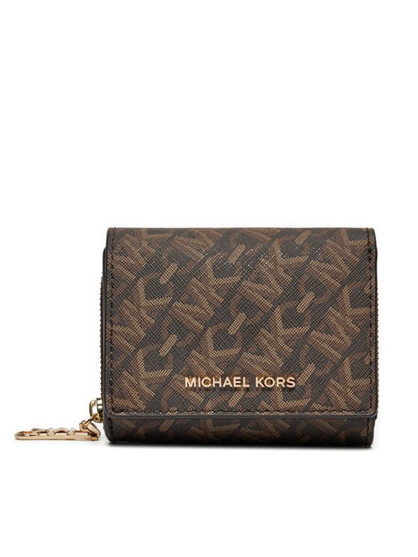 MICHAEL Michael Kors MICHAEL Michael Kors Majhna ženska denarnica 32S4G8ED8B Rjava