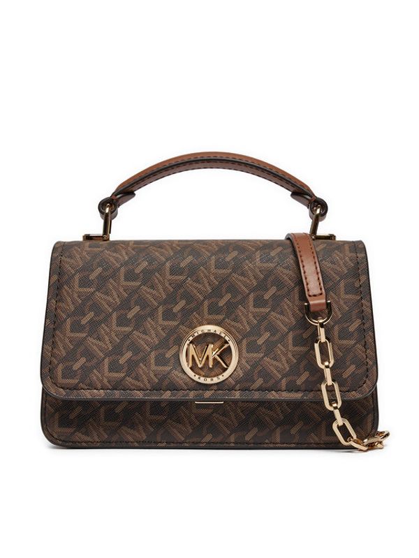 MICHAEL Michael Kors MICHAEL Michael Kors Ročna torba Delancey 32T4GD8C5B Rjava