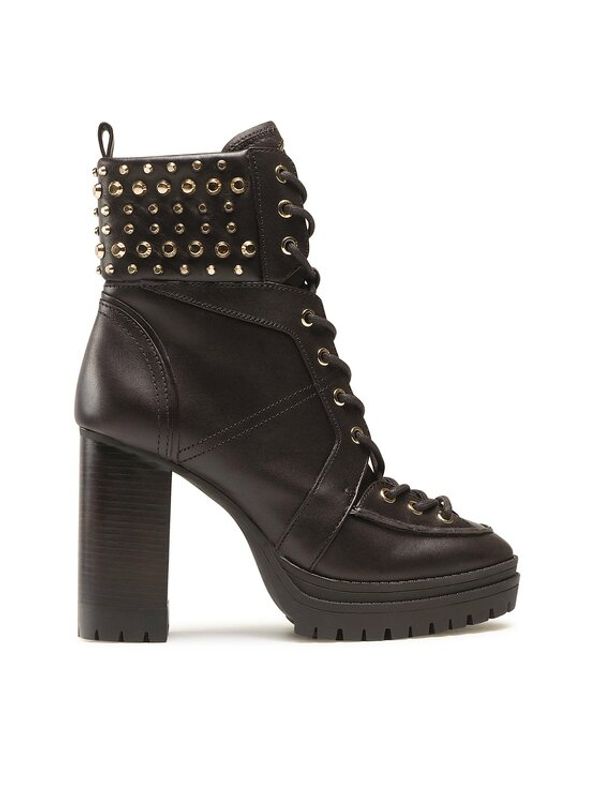 MICHAEL Michael Kors MICHAEL Michael Kors Škornji Yvonne Bootie 40F3YVHE8L Rjava