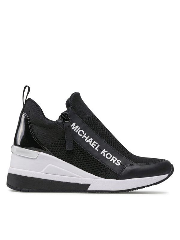 MICHAEL Michael Kors MICHAEL Michael Kors Superge Willis Wedge Trainer 43S2WIFS1D Črna